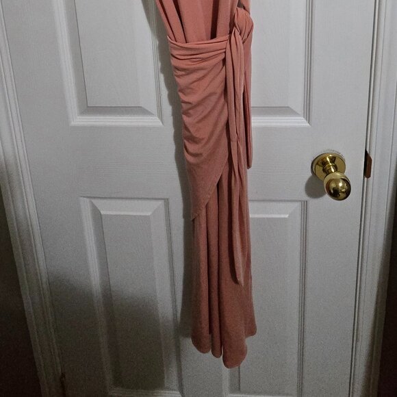 Wilfred by Aritzia Saturn Wrap Midi Dress xs - Picture 7 of 8
